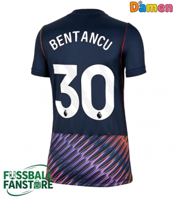 Tottenham Hotspur Rodrigo Bentancur #30 Replik Auswärtstrikot Damen 2026-27 Kurzarm